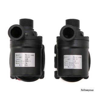 Folღ เครื่องปั๊มน้ําพลังงานแสงอาทิตย์ Dc 12V 24V 800L / H 5 เมตร