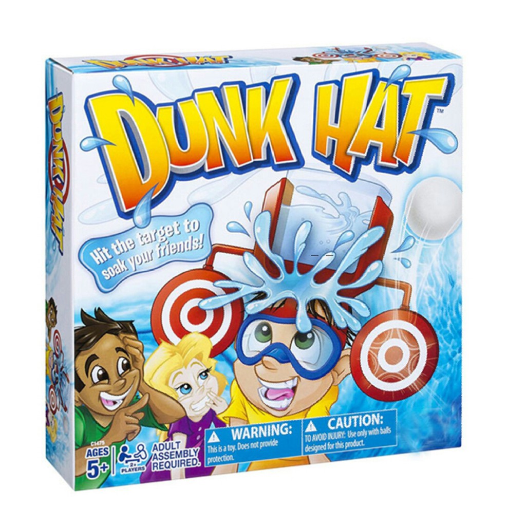 firstbuy-เกมของเล่น-dunk-hat-หมวกปาเป้าเปียกแน่-ของเล่นต่างประเทศ
