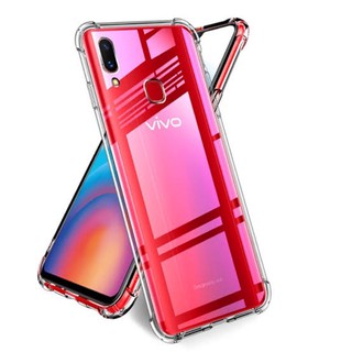 เคส Vivo Y91 Y91i Y93 Y95 Y12 Y17 V9 V11 V11i V7 V7 V7Plus V5 TPU นิ่ม ใส กันกระแทกมุม (ใช้ภาพรุ่นอื่นแทน)