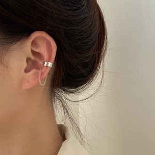 ต่างหูหนีบโซ่ห้อย ear cuff สไตล์เกาหลี เกี่ยวหู