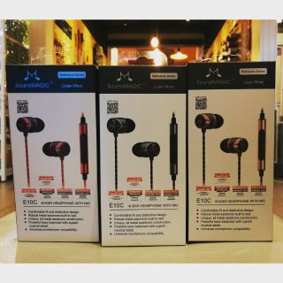 ภาพหน้าปกสินค้าSoundmagic E10C มีไมค์และปุ่มเพิ่มลดเสียง ของแท้ รับประกันศูนย์ไทย สายเกลียวแข็งแรง เบสหนักแน่น ฟังสนุก ราคาประหยัด ที่เกี่ยวข้อง