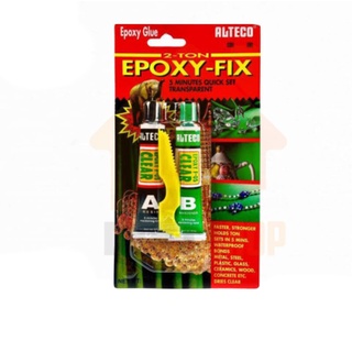 สินค้า [9.15โค้ดPSKX149+เก็บโค้ดส่งฟรี] EPOXY-FIX กาวอีพ็อกซี่ (สีใส)  2 ตัน แห้งเร็ว สำหรับติดผนึกงานซ่อมเร่งด่วน