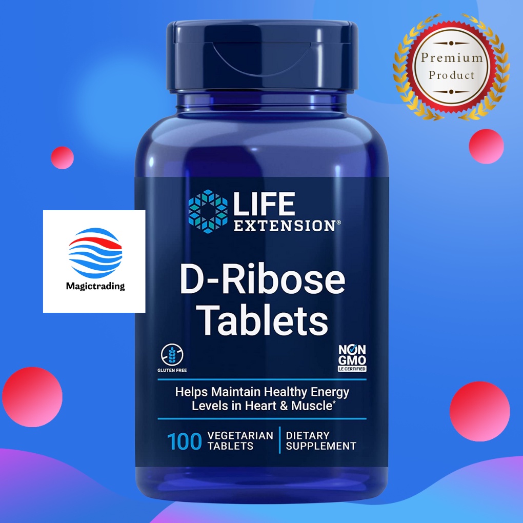 Life Extension D-Ribose Tablets /100 Vegetarian Tablets | Shopee Thailand