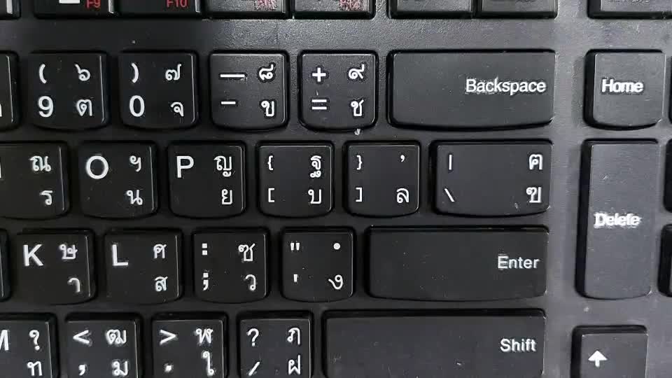 สติ๊กเกอร์แปะคีย์บอร์ด-keyboard-ภาษา-เวียดนาม-อังกฤษ-ไทย-vietnamese-english-thai
