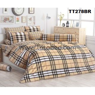 TT278BR: ผ้าปูที่นอน ลาย Graphic/TOTO