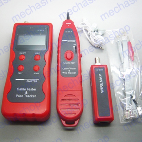 เครื่องมือตรวจหาตำแหน่งสายไฟ-เครื่องตรวจสายสัญญาณโทรศัพท์-สายแลน-cable-tester-telephone-wire-lan-tracker-rj45-rj11