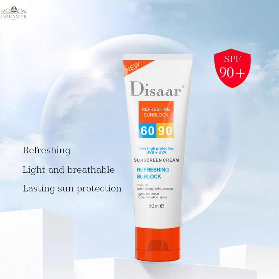 dreamer-disaar-face-body-whitening-sunscreen-cream-moisturizing-brightening-refreshing-waterproof-uv-protector-concealer-isolation-sunblock-80ml