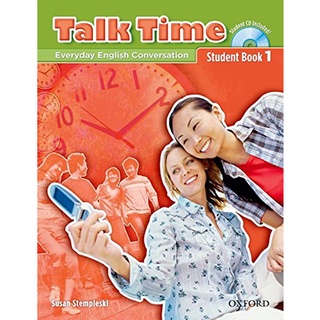 DKTODAY หนังสือ TALK TIME 1:STUDENTS BOOK WITH CD