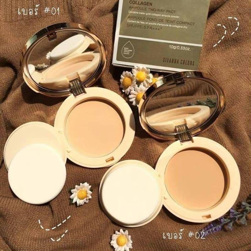 SIVANNA COLORS Powder Gold Collagen – HF675 ซีเวนน่า คัลเลอร์ส พาวเดอร์ ...