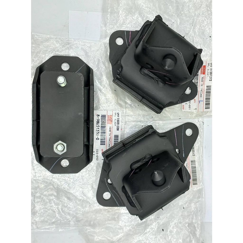 ยางแท่นเครื่อง-ยางแท่นเกียร์-สำหรับรถ-isuzu-d-max-ปี-2011-2019-เครื่อง-4jk-4jj-ของแท้เปลี่ยนแล้วเครื่องไม่สั่น