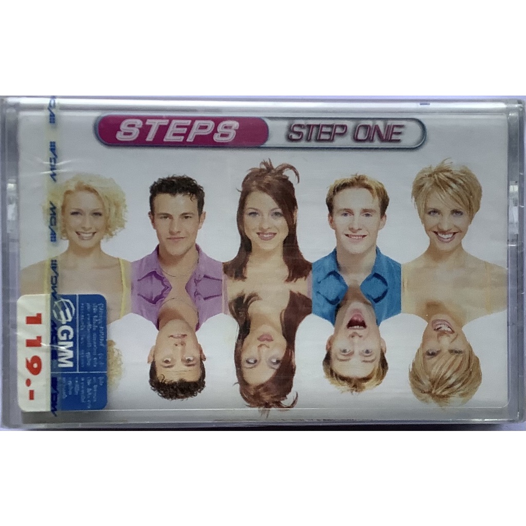 Cassette Tape เทปคาสเซ็ตเพลง Steps Step One +1 Bonus Track ลิขสิทธิ์ ...