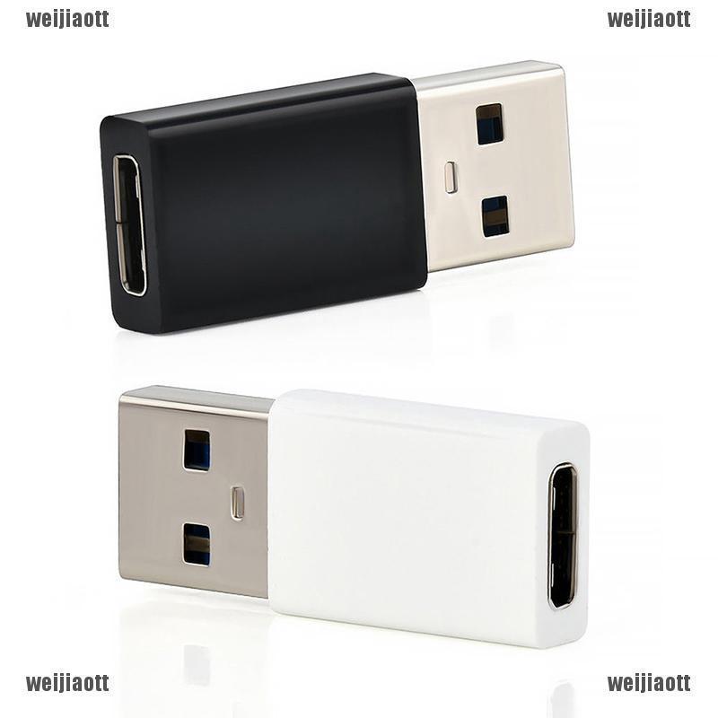 สินค้า ส่งฟรีเมื่อซื้อครบ 99บาท❉ใหม่ USB-C USB 3.1 Type C Female to USB 3.0 Male Port type-A Card Adapter