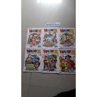 หนังสือการ์ตูนไทย HA ให้ Z จำนวน 6 เล่ม เรียง 1-6 คละปกไม่ซ้ำ