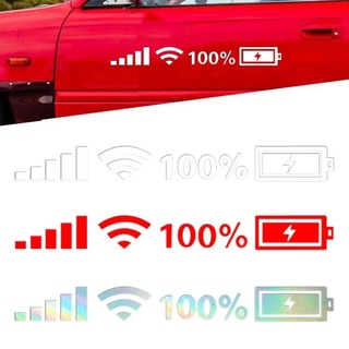 ภาพหน้าปกสินค้าสติกเกอร์โลโก้ WiFi หลากสี สําหรับติดตกแต่งกระจกรถยนต์ โทรศัพท์มือถือ ซึ่งคุณอาจชอบราคาและรีวิวของสินค้านี้
