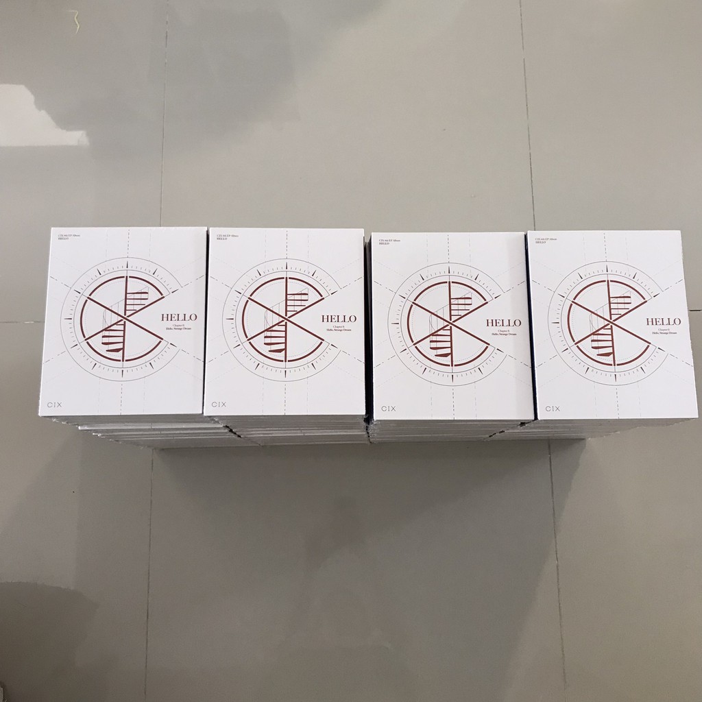 พร้อมส่ง ALBUM อัลบั้ม CIX 4th EP Album: HELLO Chapter 0. Hello Ver. K ...