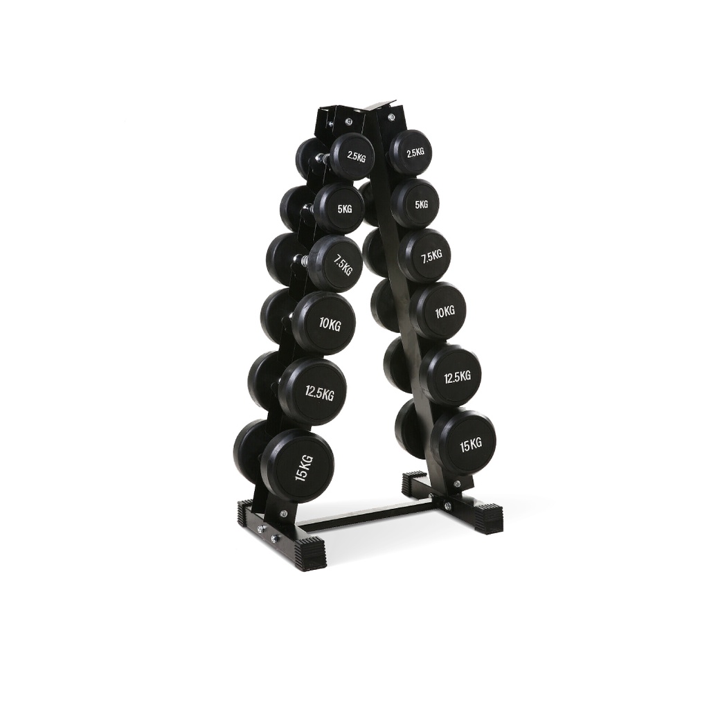 XtivePRO ชั้นวางดัมเบล ที่เก็บดัมเบล แบบ 6 ระดับ A-Shaped Dumbbell Rack 6 Layers https://lnwchill.com