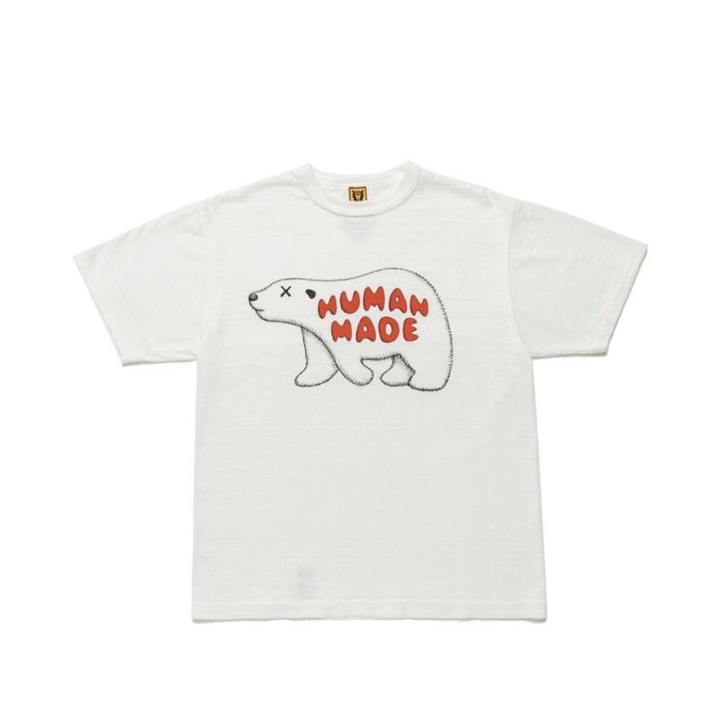 極美品】HUMAN MADE KAWS 白熊 Tシャツ XLサイズ - メルカリ