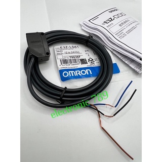 Omron photoelectric switch E3Z-LS61 Supply voltage 12-24vdc  Sensing distance : 20 to 200mm  Light-ON/Dark-ON