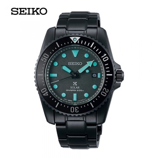 Seiko (ไซโก) นาฬิกาผู้ชาย Prospex Black Series Night Vision Limited Edition SNE587P ระบบโซลาร์ ขนาดตัวเรือน 38.5 มม.