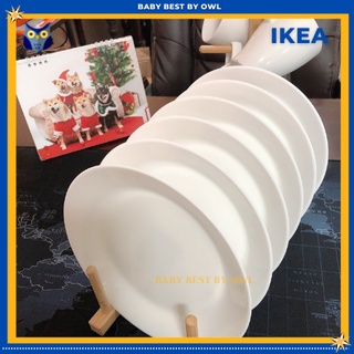 สินค้า IKEA *พร้อมส่ง* จาน ชาม แก้วมัค สีขาว เข้าไมโครเวฟได้ ห่อกันกระแทกอย่างดี ห่อบับเบิลหนา