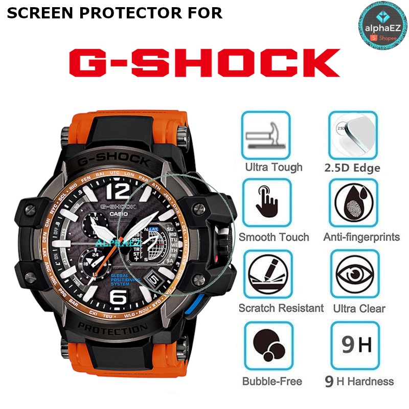 casio-g-shock-gpw-1000-4a-gravity-master-series-9h-ฟิล์มกระจกนิรภัยกันรอยหน้าจอ-gpw-1000