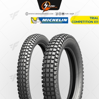 ยางมอเตอร์ไซค์บิ๊กไบค์ MICHELIN TRIAL COMPETITION X11 4.00 R 18 M/C 64L TRIAL COMPETITION X11 R TL