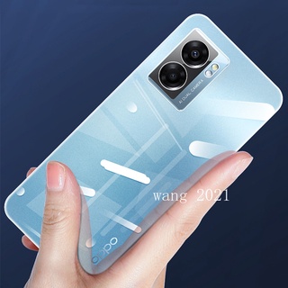 New Casing OPPO A77 5G A57 A96 A76 4G 2022 เคส Phone Case Four-corner Airbag Shockproof Clear Anti-fall Protector Soft Case Back Cover เคสโทรศัพท์