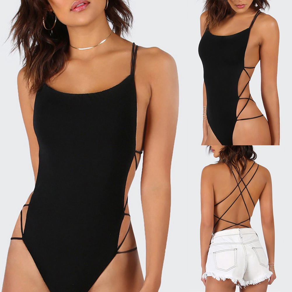 ชุดว่ายน้ำวันพีช-monokini-เซ็กซี่สำหรับผู้หญิง