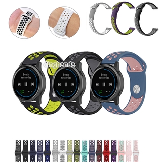 สินค้า สายนาฬิกาข้อมือ ซิลิโคนนิ่ม แบบเปลี่ยน สําหรับ Garmin vivoactive 4