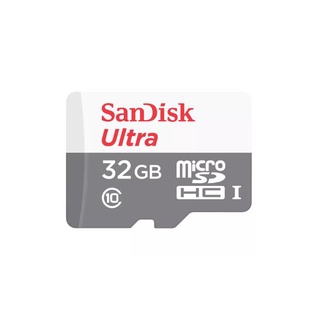 ภาพหน้าปกสินค้าSandisk Micro SD Card SDHC Ultra ความเร็ว 100MB/S ความจุ 32GB Class10 (SDSQUNR-032G-GN3MN) เมมโมรี่ กล้องวงจรปิด ที่เกี่ยวข้อง