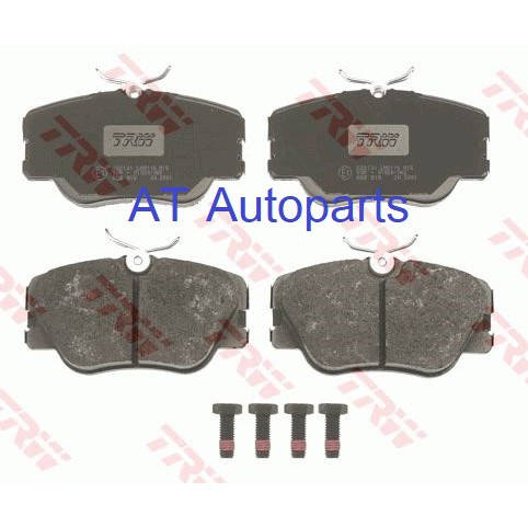 ผ้าเบรคชุดหน้า-เบนซ์-e280-e300-w124-benz-e280-e300-w124-ยี่ห้อ-trw-gdb818-ราคาขายต่อชุด