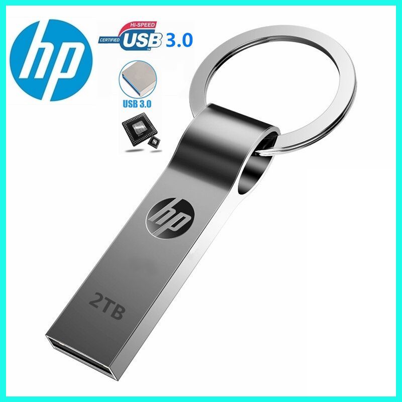 รูปภาพสินค้าแรกของ2TB USB 3.0 Flash Drive HP Pendrive High Speed Flash Disk
