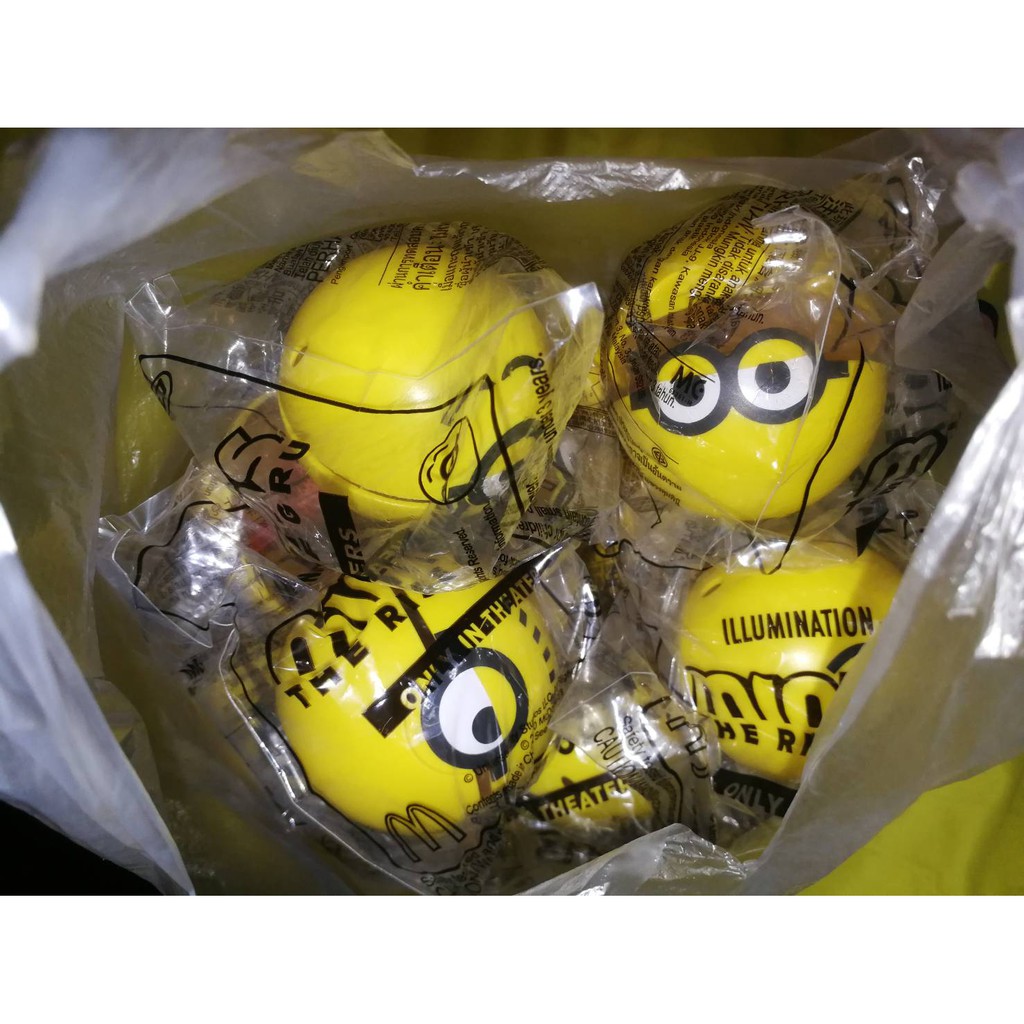 minion-mc-happy-meal-set-มินเนี่ยน-ชุดแฮปปี้มิล-ยังไม่แกะ-อยู่ในถุงจ้า