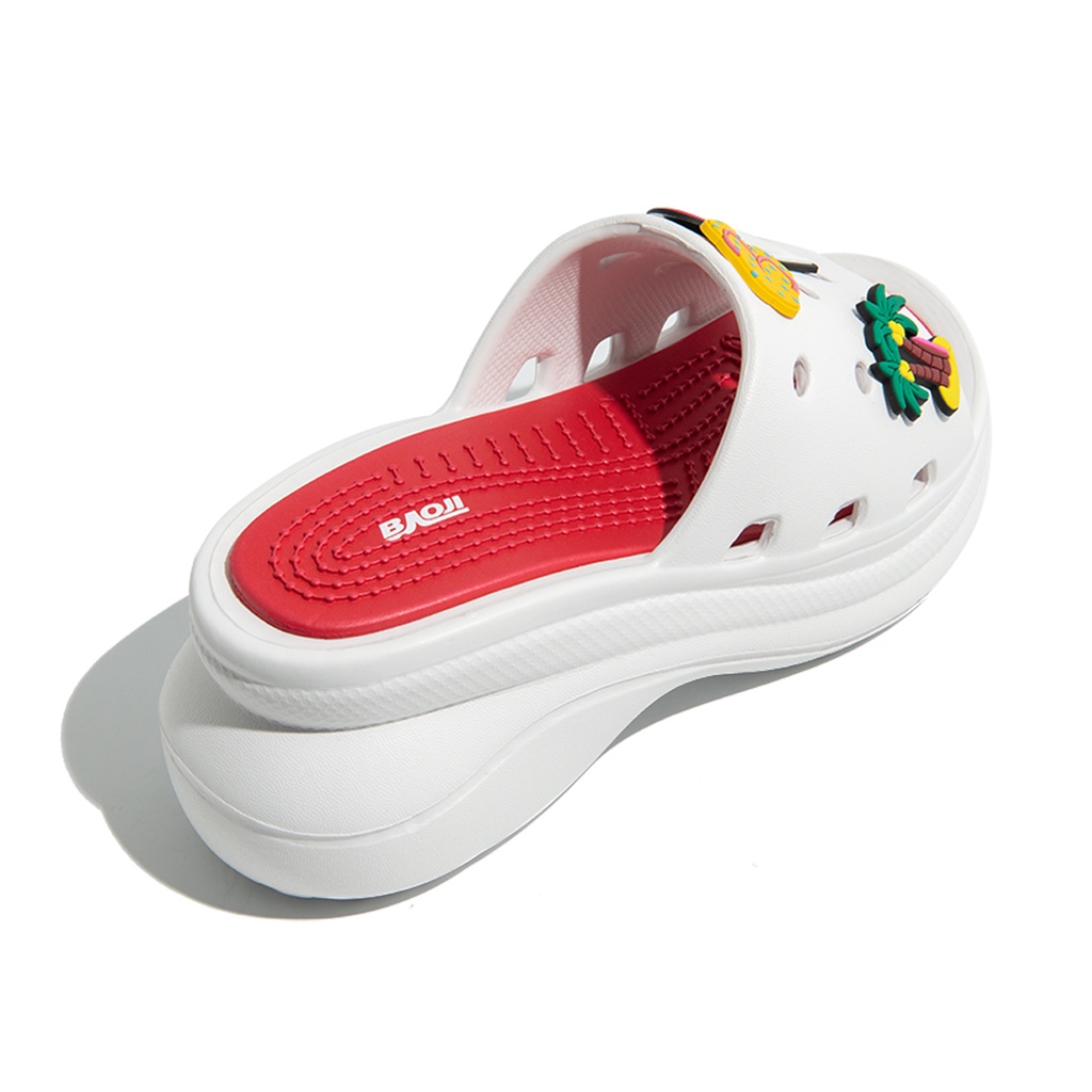 baoji-บาโอจิ-รองเท้าแตะหัวโต-รุ่น-bo37-123-สีขาว-แดง