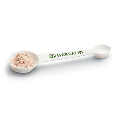 ภาพหน้าปกสินค้า️ Herbalife ช้อนตวง สองหัว สีขาว