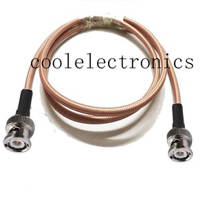 RG142 Low Loss Cable BNC Male to BNC Male RF Crimp Coax Pigtail Connector Cable 10/15/20/30/50CM 1/2/3/5m