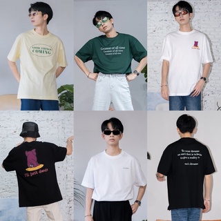 ค่าสัมบูรณ์ZAMIO T-shirt เสื้อยืดโอเวอร์ไซส์ all dreamถูกสุดๆS-3XL