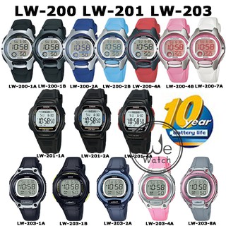 ภาพหน้าปกสินค้าCASIO รุ่น LW-200 LW-201 LW-203 นาฬิกา สายเรซิ่น ประกัน 1ปี LW203 LW200 LW201 ซึ่งคุณอาจชอบสินค้านี้