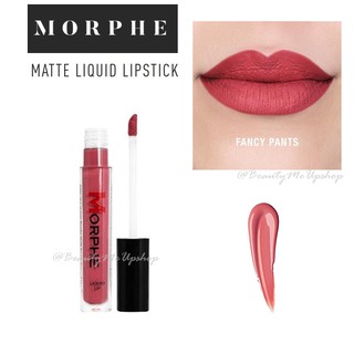 Morphe 💋 matte liquid lipstick  #Fancy Pants