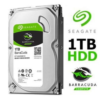 ภาพขนาดย่อของภาพหน้าปกสินค้า1 TB HDD (ฮาร์ดดิสก์) SEAGATE BARRACUDA 7200RPM SATA3 (ST1000DM010) รับประกัน 3 - Y จากร้าน hardware_corner บน Shopee