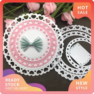 eydm  1Set Template Mould Not Easy to Deform Thin Lightweight DIY Scrapbooking Paper Cards Album Stencil for DIY Craft