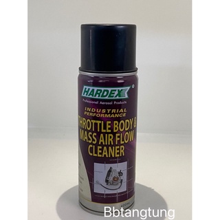 HARDEX สเปรย์ทำความสะอาดล้างปีกผีเสื้อ (Throttle Body Cleaner)