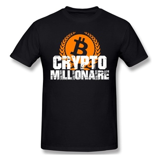 เสื้อยืดวินเทจเสื้อยืดลําลอง ผ้าฝ้าย แขนสั้น คอกลม ลายการ์ตูนอนิเมะ Crypto Millionaire แฟชั่นสําหรับผู้ชาย 2022S-3XL