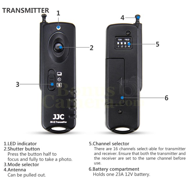 jm-m-ii-รีโมทไร้สายกล้องนิคอน-d5100-d5200-d5300-d5500-d5600-d3100-d3200-d3300-df-nikon-wireless-remote-control