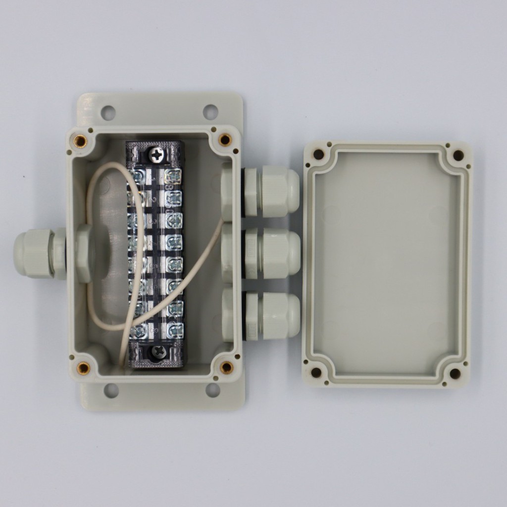 IP65 กล่องต่อสายไฟ 15A พร้อม เทอร์มินอลบล็อค แข็งแรง กันน้ำ Electrical ...