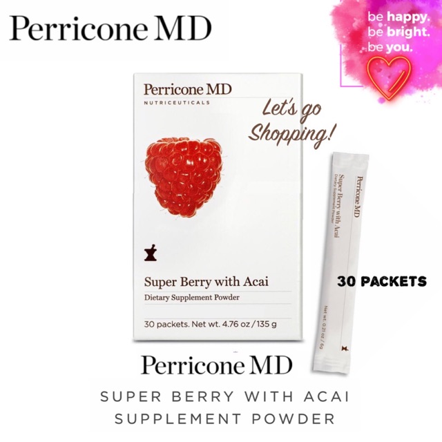 Perricone MD Super Berry with Acai Supplement Powder (EXP 10/2020) | Shopee  Thailand
