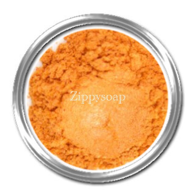 ภาพหน้าปกสินค้าmica  Orange ไมก้า สีส้ม 30g ทำลิปได้ 002045 สินค้าเป็นวัตถุดิบเครื่องสำอางค์ จากร้าน zippysoap บน Shopee