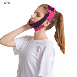 CYC Elastic Face Shaper Slimming V Line Chin Cheek Lift Up Belt Facial Massage Band Beauty CY