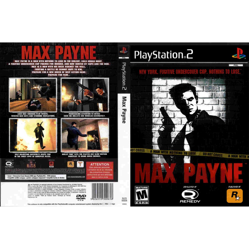 แผ่นเกมส์-ps2-รับประกัน-max-payne