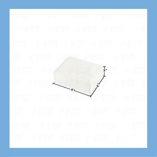 กล่องเค้กชิ้น ขนาด 4x4x3 นิ้ว (100 ใบ) MS018_INH101